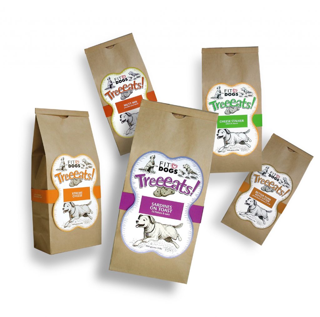 Fit Dogs - Treeeats Packaging
